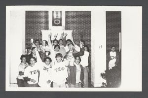 Fraternity Candidates - Group portrait of Tau Epsilon Phi students