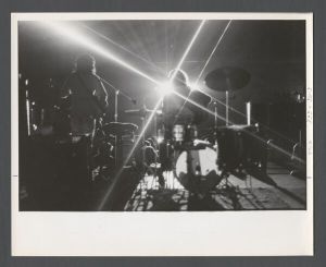 Students, groups, 1970s - Band performing on stage