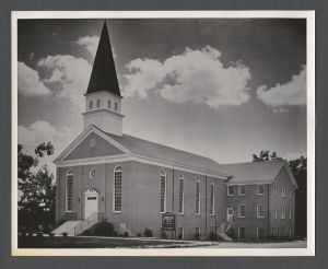 School of Theology - Exterior view of church