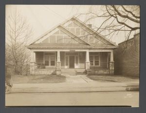 Fraternity Candidates - Exterior view of Theta Kappa Psi house