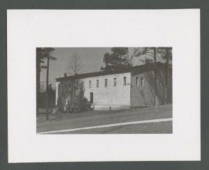Gymnasium - Exterior view of old gymnasium