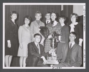 Students, groups, 1960s - Debate champions from Calhoun, Georgia