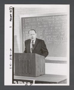 Business School - Carl Haddon, Executive Vice-President of Lockheed