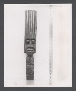 Faculty and staff, groups - Wood carving