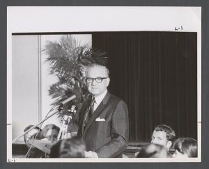 Law School - Speaker at Law Day 1970