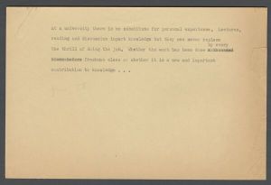 Candid campus photographs with unidentified individuals - Note on university research
