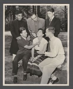 Foreign students - Group of International students