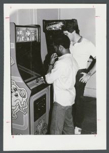 Alumni Memorial University Center - Students playing "Ms. Pac-Man"