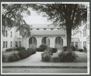 Residence halls - Exterior view of building