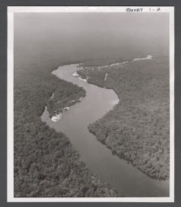 Emory Miscellany - Aerial view of an unknown river