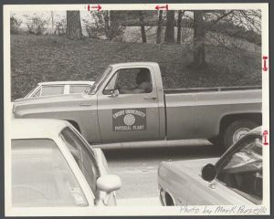 Campus transportation - Emory University Physical Plant truck
