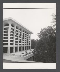 Library Special Collections - Exterior view of Robert W. Woodruff Library