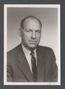 Faculty and staff, identified individuals - Dr. John E. Buhler, Dean of the School of Dentistry