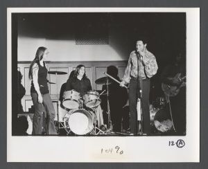 Students, groups, 1970s - Band performing