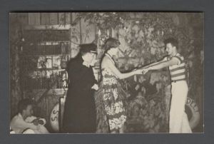 Students, groups, 1940s-1950s - Student comedy sketch