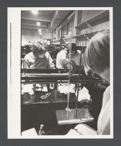 College of Arts and Sciences - Students working in lab