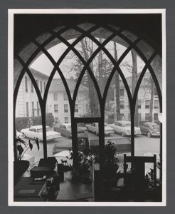 Emory Miscellany - View of parking lot from the chemistry building
