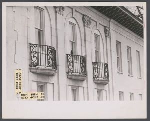Miscellaneous buildings, 1960-1980 - Unidentified building balconies