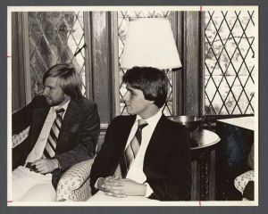 Commencement, 1970s and 1980s - Mortar Board members