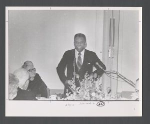 Faculty and staff, identified individuals - Roy Nichols, United Methodist Bishop