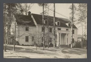 Fraternity Candidates - Exterior view of Alpha Tau Omega house