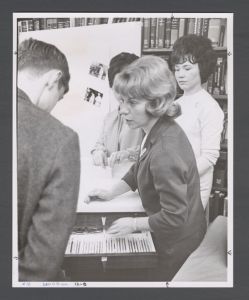 School of Dentistry, 1960s - Jane Williams presenting "DAU is for You"