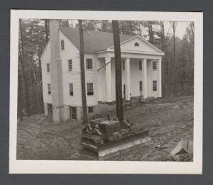 Fraternity Candidates - Sigma Pi house under construction
