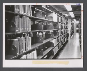 Library Special Collections - Shelves in library