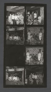 School of Nursing - Contact sheet of unidentified people