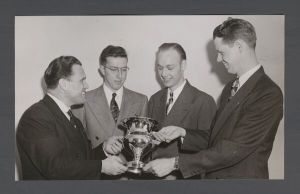 Presentation of awards - Walter Thomas, Bob Skelton, Bill Hammer, and Tom Jackson