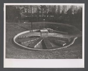 Lullwater Radiation Center - View of Cobalt-60 radiation source field