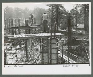 Library - Construction of Robert W. Woodruff Library
