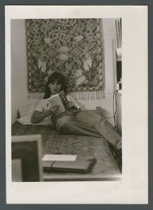 Residence halls - Student reading
