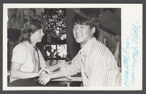 Health and Science Fair - Willis Wong has his pulse checked