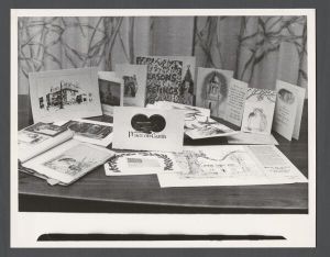 Library Special Collections - Sample of Christmas card collection