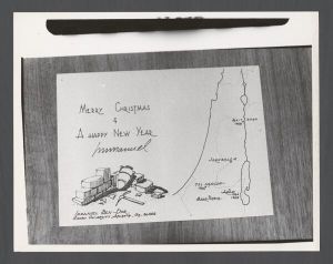 Library Special Collections - Christmas card from Immanuel Ben-Dor