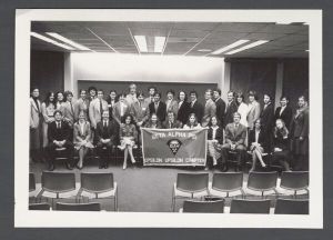 Commencement, 1970s and 1980s - Members of Beta Alpha Psi