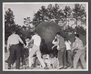 Pushball - Freshman Sophomore pushball fight