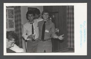 Fraternity Candidates - Students at frat party