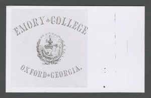 Library Special Collections - Emory College emblem