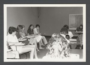 Student Government Association, 1950s-1980s - First student government meeting of the academic year