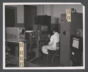School of Medicine - Man using equipment