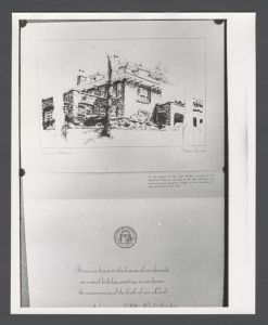 Library Special Collections - Christmas card from Governor Carl Sanders