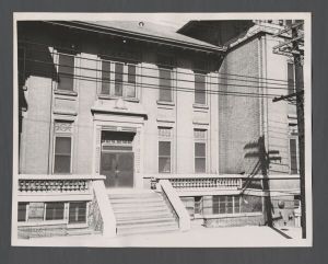 School of Medicine - Entrance to the "Colored Unit" at Grady Hospital