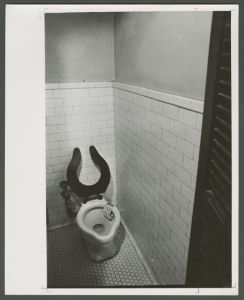 Library - Toilet in Candler library