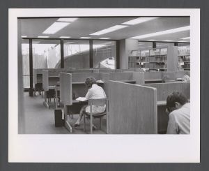 Library Special Collections - Students studying in library