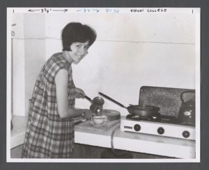 Study Teach Abroad faculty and staff - Marianne preparing tea in a Turkish kitchen