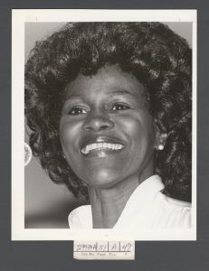 Identified Speakers and Entertainers - Cicely Tyson, actor and fashion model