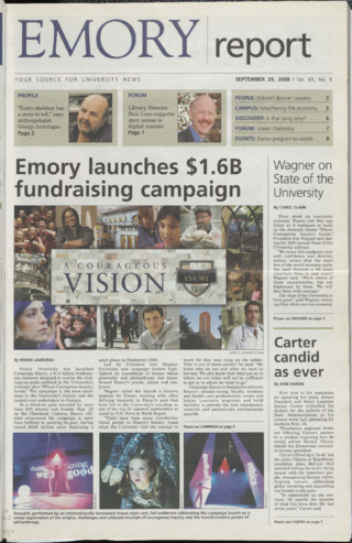 Emory report, 2008-09-29