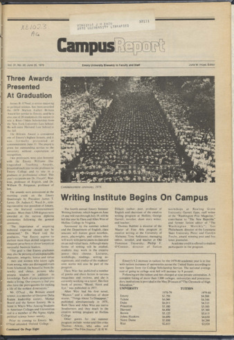 Campus report, 1979-06-25